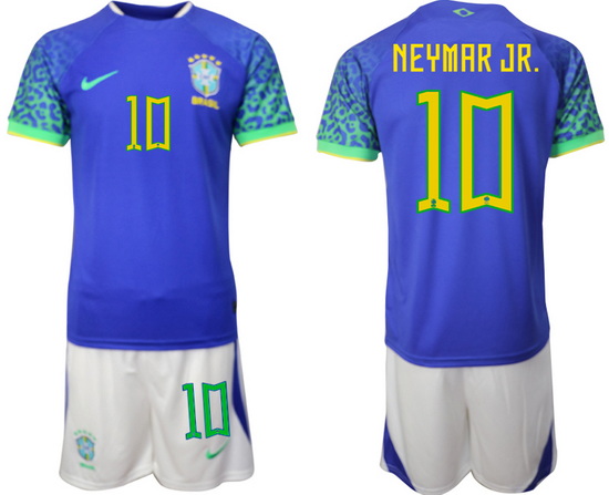 Men FIFA 2022 Brazil Soccer Jersey 048