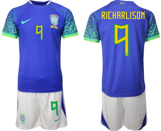 Men FIFA 2022 Brazil Soccer Jersey 053