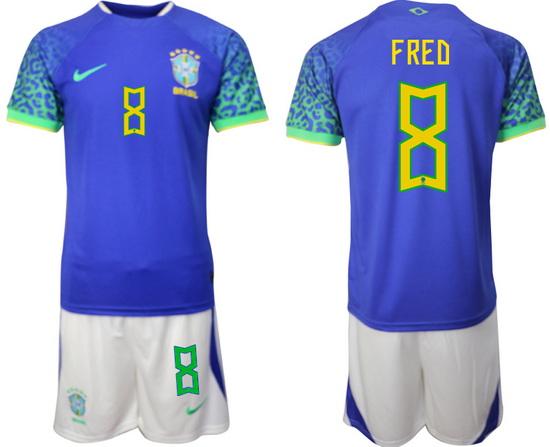 Men FIFA 2022 Brazil Soccer Jersey 054