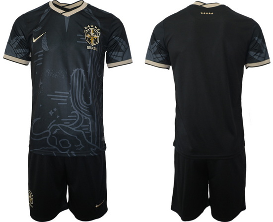 Men FIFA 2022 Brazil Soccer Jersey 065