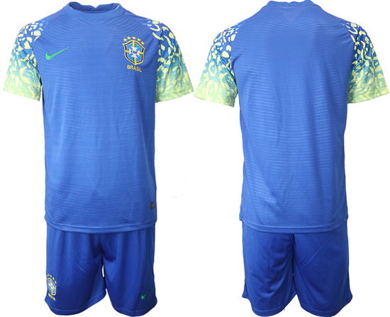 Men FIFA 2022 Brazil Soccer Jersey 075