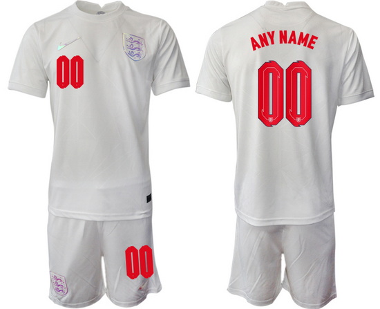 Men FIFA 2022 England Soccer Customized Jersey 054