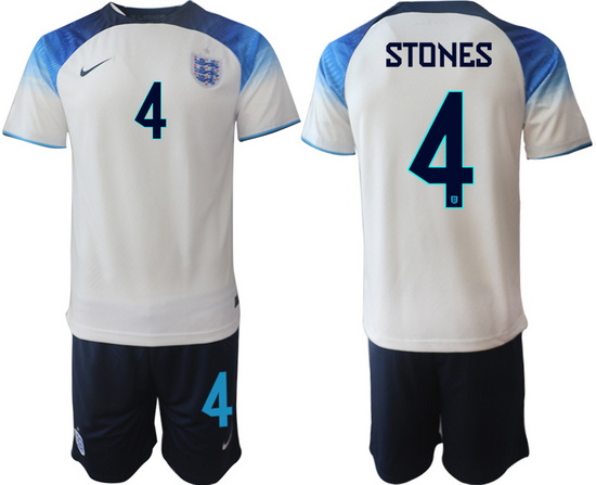 Men FIFA 2022 England Soccer Jersey 019