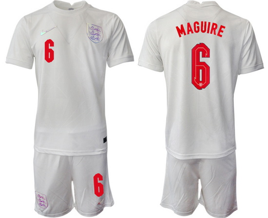Men FIFA 2022 England Soccer Jersey 072