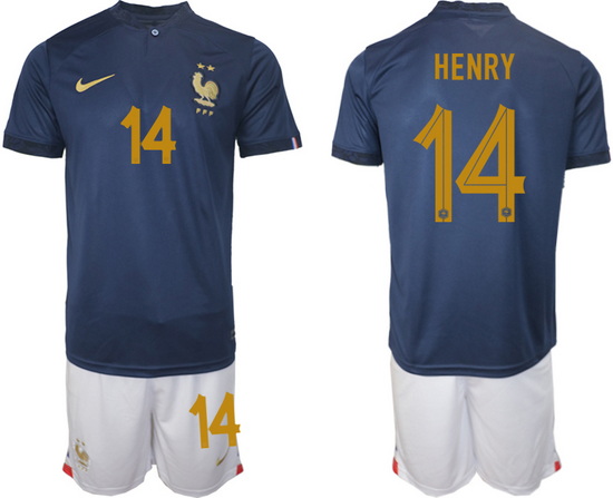 Men FIFA 2022 France Soccer Jersey 007