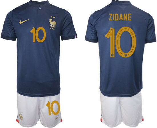 Men FIFA 2022 France Soccer Jersey 013