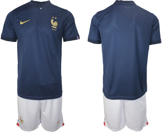 Men FIFA 2022 France Soccer Jersey 032