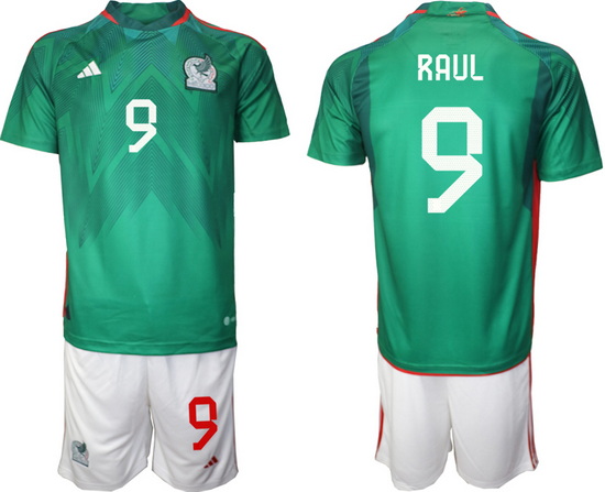 Men FIFA 2022 Mexico Soccer Jersey 012
