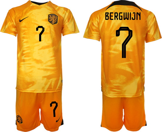 Men FIFA 2022 Netherlands Soccer Jersey 028