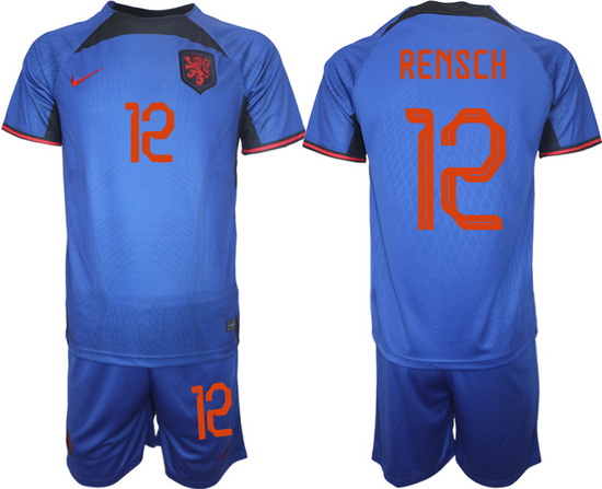 Men FIFA 2022 Netherlands Soccer Jersey 048