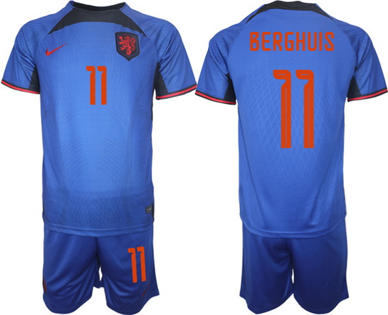 Men FIFA 2022 Netherlands Soccer Jersey 050
