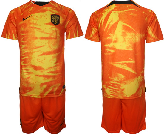 Men FIFA 2022 Netherlands Soccer Jersey 077
