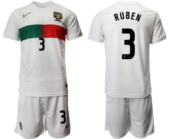 Men FIFA 2022 Portugal Soccer Jersey 034
