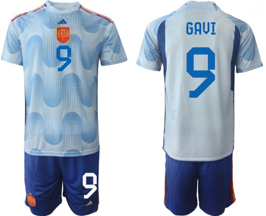 Men FIFA 2022 Spain Soccer Jersey 027