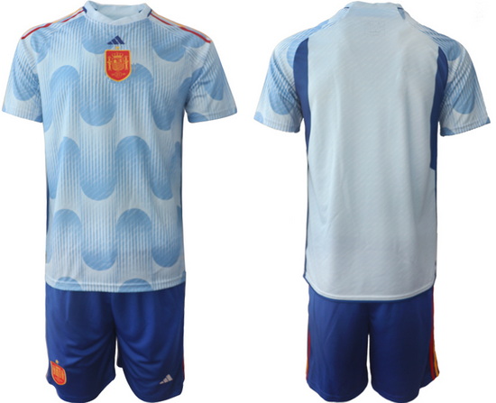 Men FIFA 2022 Spain Soccer Jersey 029