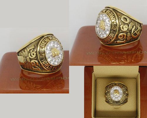 1961 NHL Championship Rings Chicago Blackhawks Stanley Cup