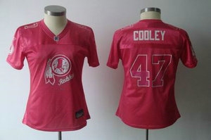 2011 women fem fan washington redskins 47 chris cooley team color jersey red