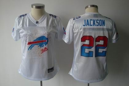 2011 womens fem fan buffalo bills 22 jackson white jersey