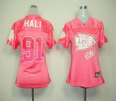 2011 womens fem fan kansas city chiefs 91 tamba hali red jersey