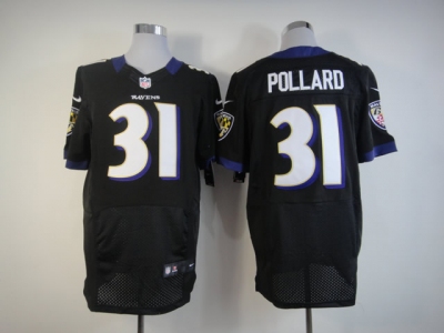 2012 NEW NFL Baltimore Ravens 31 pollard black Jersey(Elite)