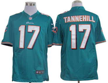2012 NEW NFL Miami Dolphins 17 Ryan Tannehill Green Jerseys (Limited)