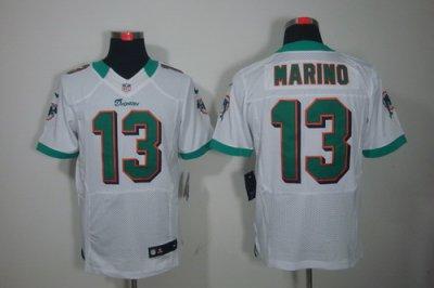 2012 NEW NFL Miami Dolphins Dan Marino White Jerseys(Elite)