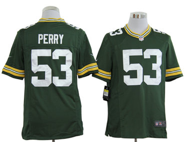 2012 nfl jerseys green bay packers 53 perry green jerseys (game)