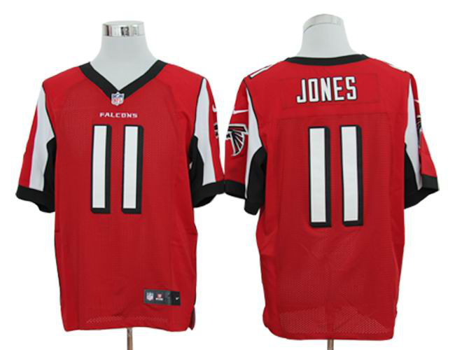 2012 NEW NFL Atlanta Falcons 11 Julio Jones Red Jerseys (Elite)