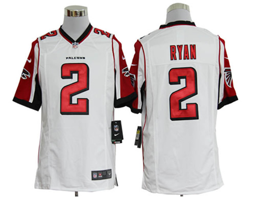 2012 NEW NFL Atlanta Falcons 2 Matt Ryan White Jerseys (Game)