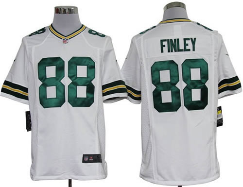 2012 NEW NFL Green Bay Packers 88 Jermichael Finley White Jerseys (Game)