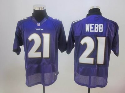2012 baltimore ravens #21 lardarius webb purple elite jerseys