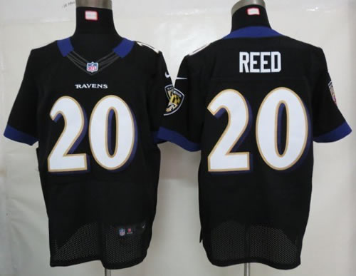 2012 NEW nfl baltimore ravens 20 ed reed black jerseys (elite)