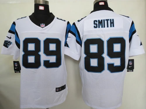 2012 NEW nfl carolina panthers 89 steve smith white jerseys (elite)