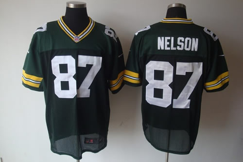 2012 nfl green bay packers 87 jordy nelson  green jerseys (elite)