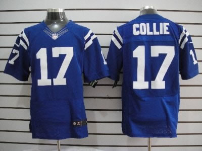 2012 NEW nfl indianapolis colts 17 austin collie blue jerseys (elite)