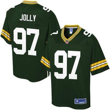2013 NEW NFL Green Bay Packers 97 Johnny Jolly Green Jerseys(Elite)