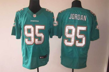 2013 NFL NEW Miami Dolphins 95 Dion Jordan Green Jerseys(Elite)