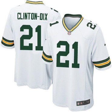 2014 NFL Draft Green Bay Packers #21 Ha Ha Clinton-Dix White NFL Game Jersey