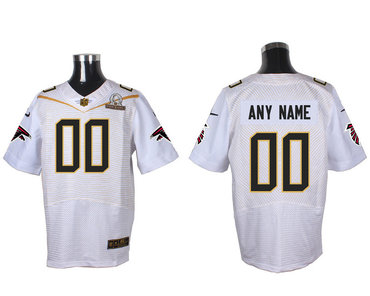 Nike NFL Atlanta Falcons 2016 PRO BOWL White Men's Stitched Elite Customized Jersey