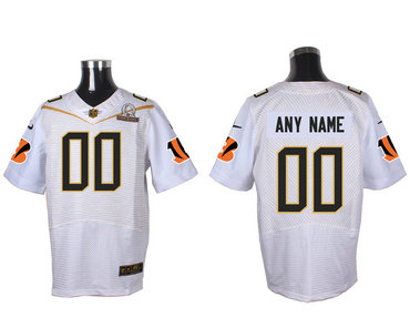Nike NFL Cincinnati Bengals 2016 PRO BOWL White Men's Stitched Elite Customized Jersey