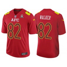 2017 Pro Bowl AFC Delanie Walker Red Game Jersey