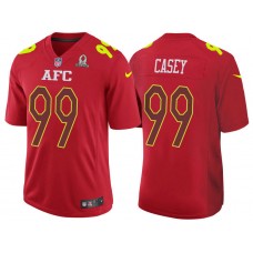 2017 Pro Bowl AFC Jurrell Casey Red Game Jersey