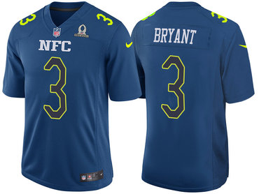 2017 Pro Bowl NFC Atlanta Falcons 3 Matt Bryant Navy Game Jersey
