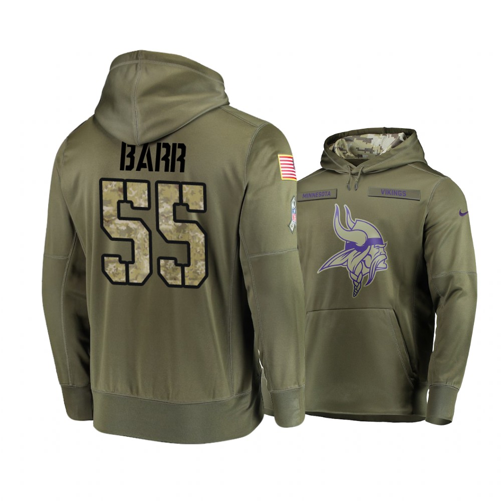 2018 salute to service anthony barr hoodie