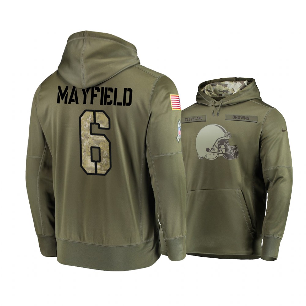 2018 salute to service baker mayfield hoodie
