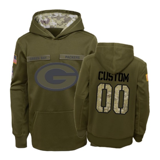 2018 salute to service custom youth hoodie