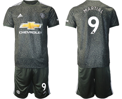 2020-21 Manchester United 9 MARTIAL Away Soccer Jersey