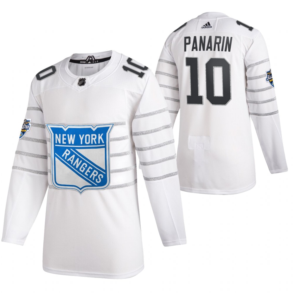 2020 NHL All-Star Game New York Rangers Artemi Panarin White Authentic Men's Jersey