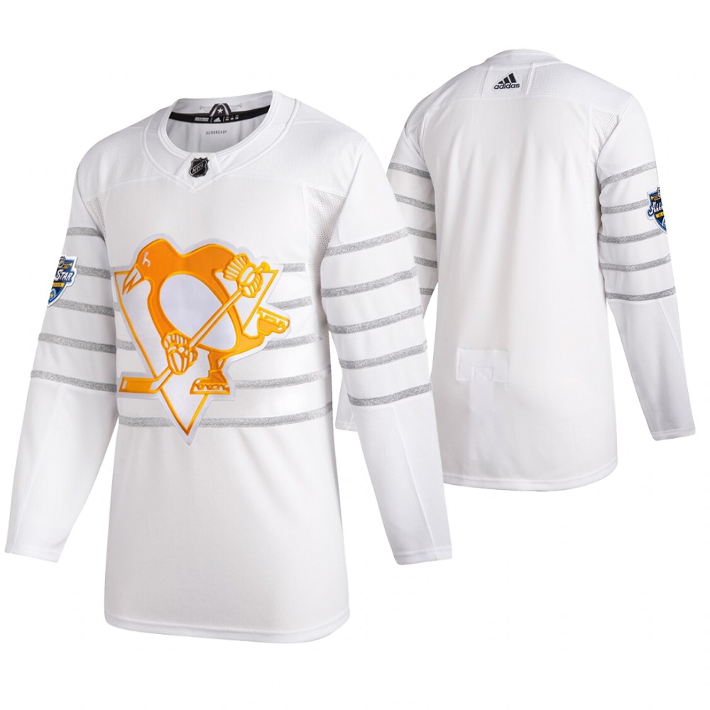 2020 NHL All-Star Game Pittsburgh Penguins White Authentic Men's Jersey