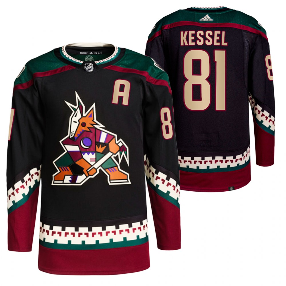 2021-22 Primegreen Authentic Arizona Coyotes Phil Kessel Black Home Jersey
